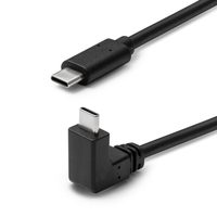 Microconnect USB3.1CC1A cable USB 1 m USB 3.2 Gen 2 (3.1 Gen 2) USB C Negro