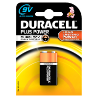 Duracell Plus Power Egyszer használatos elem 9V Lúgos