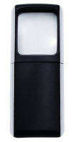 Wedo Rectangle Magnifier with LED light lupa powiekszająca 3x Czarny