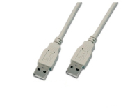 Wirewin USB A-A MM 1.0 GR USB Kabel 1 m USB 2.0 Grau
