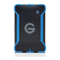 G-Technology G-DRIVE ev ATC külső merevlemez 1000 GB Fekete, Kék