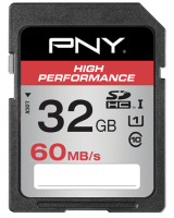 PNY 32GB SDHC flashgeheugen Klasse 10 UHS