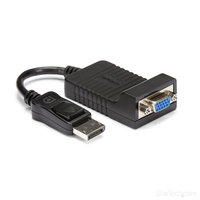 StarTech.com DisplayPort auf VGA Video Adapter / Konverter mit bis zu 1920x1200 (Stecker/Buchse)