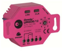 Omnio UPH230/12 Unterputzmontiert Thermostatischer Auslöser 2 Kanäle
