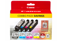 Canon PGI-270/CLI-271 ink cartridge Original Photo cyan, Photo magenta, Black, Photo yellow