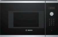 Bosch BEL523MS0 microondas Integrado 20 L 800 W Negro, Acero inoxidable