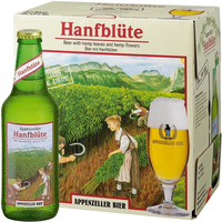 Appenzeller Bier Hanfblüte 6x33cl Bier 330 ml Glasflasche 5,2%