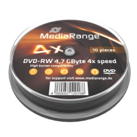 MediaRange MR450 DVD en blanco 4,7 GB DVD-RW 10 pieza(s)