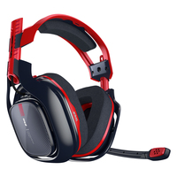 ASTRO Gaming A40 TR-Edition Zestaw słuchawkowy Przewodowa Opaska na głowę Czerwony, Niebieski
