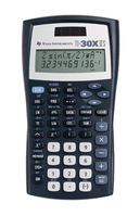 Texas Instruments TI-30X IIS számológép Hordozható Tudományos számológép Fekete