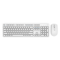 DELL KM636 tastiera Mouse incluso RF Wireless QWERTY Arabico Bianco