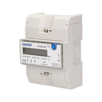 ORNO OR-WE-507 elektriciteitsmeter Elektronisch Plug-in Wit