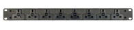 Vertiv EGVHVRN082-104UKLUK-V unità di distribuzione dell'energia (PDU) 8 presa(e) AC Nero