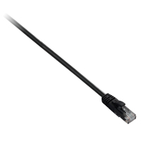 V7 Cat6 UTP 0.5m kabel sieciowy Czarny 0,5 m