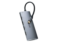 Equip 133482 dokkoló állomás és port replikátor USB 3.2 Gen 1 (3.1 Gen 1) Type-C Ezüst