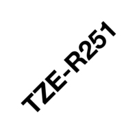 Brother TZE-R251 nastro per stampante Nero