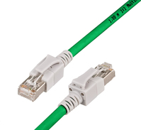 Wirewin PKL-PIMF-KAT6A Netzwerkkabel Grün 2 m Cat6a SF/UTP (S-FTP)