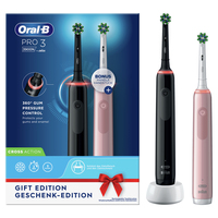 Oral-B PRO 80332427 Elektrische Zahnbürste Erwachsener Schwarz, Blau