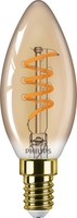 Philips Filamentkaarslamp amber 15W B35 E14