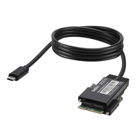 Belkin F1DN2MOD-HC-U kabel USB 0,9144 m USB C Czarny