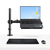 StarTech.com Monitor und Laptop halterung - Monitorarm/Notebookarm mit Tischhalterung - Monitore bis 34 Zoll (8kg) und Laptops (4.5kg) - Schwenkbarer/Höhenverstelbarer Laptop/Mo...