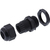 InLine Cable Gland Nylon IP68 4 - 8mm black 10 pcs.