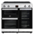 Belling Cookcentre 90Ei Range cooker Zone induction hob Black, Stainless steel