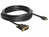 DeLOCK 85586 video kabel adapter 5 m DVI-D HDMI Type A (Standaard) Zwart