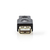 Nedis CCBW60901AT cambiador de género para cable Micro B Male USB A Female Antracita