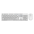 DELL KM636 tastiera Mouse incluso RF Wireless QWERTY Spagnolo Bianco