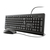 Trust Primo keyboard Mouse included USB Lithuanian Black