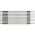 Brady SCN-05-9 kábeljelölő Fekete, Fehér Nejlon 300 dB