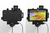 Brodit 736324 Halterung Aktive Halterung Tablet/UMPC Schwarz