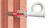 Fischer 564173 screw anchor / wall plug 25 pc(s) Screw hook & wall plug kit