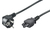 Microconnect PE010818 kabel zasilające Czarny 1,8 m CEE7/7 C5 panel