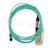 BlueOptics MTP-4LC-M2M Glasfaserkabel 2 m 4x LC OM3 Aqua-Farbe