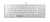 Man & Machine Its Cool keyboard USB QWERTZ German White