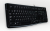 Logitech K120 Corded Keyboard Tastatur USB QWERTY Italienisch Schwarz