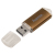 Hama 32GB Laeta USB flash drive USB Type-A 2.0 Bruin, Transparant