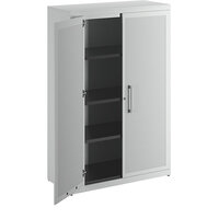 Armoire à portes battantes, à effet acoustique