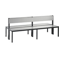 Banc de vestiaire BASIC PLUS double face