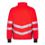 Safety Fleece Jacke - 5XL - Rot/Schwarz - Rot/Schwarz | 5XL: Detailansicht 3