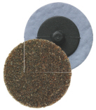 Schleifscheibe Poli-Disc QRC800, für leichte Entgradungsarbeiten, Ø50mm, Körnung 100, VE 50 Stück