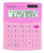 Kalkulator biurowy VECTOR KAV VC-812, 12-cyfrowy, 101x124mm, jasnoróżowy