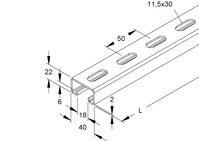 NIEDAX 2986/3 FL 2986/3 FL C-PROFIEL