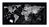 GL270 W Glasmagnetboard artverum World Map