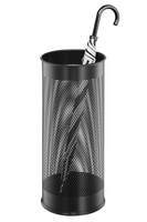 Durable Metal Umbrella Stand - 28.5 Litre Capacity - Black