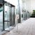 Durable INFO STAND OUTDOOR Stainless Steel Floor Sign | A4 Display Panel | Grey