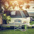 Relaxdays Campingküche mit Windschutz, klappbar, Tragetasche, Campingschrank, Alu & MDF, HBT: 111x147x46 cm, weiß-grau