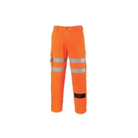 Portwest RT46 Hi-Vis Orange Combat Trouser (Regular Leg) - Size LARGE